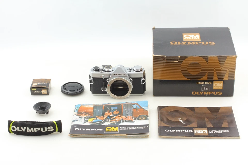 [Top MINT in Box] Olympus OM-1 Silver 35mm SLR Film Camera Body From JAPAN - Image 2 of 4