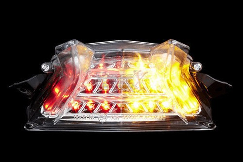 18 2017 16 - 13 12 11 10-09 FIT S1000RR Sport CLEAR LEN LED Taillight Integrate - Picture 6 of 8