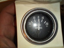 New Iss Pro Chrome Amp Gauge Standard Ammeter R8764
