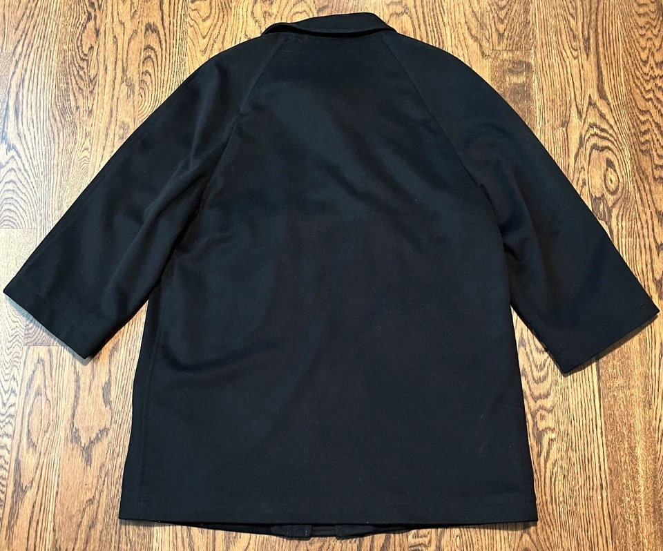 Corneliani Virgin Wool Jacket Size 54 Overcoat Coat Made In Italy $1200 Retail - Image 2 of 4