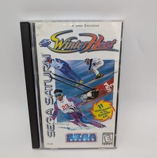 Winter Heat (Sega Saturn, 1997) Complete With Manual Tested