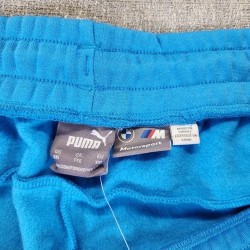 Puma Sweat Pants Men XXL Blue BMW Motorsport Tapered - Picture 4 of 9