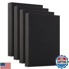 QDYMXUN Pre-Cubed Pick and Pluck Foam Sheets - 4-Pack 16"x12"x2" Polyuretha