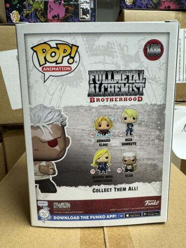 Funko Pop! Vinilo: Fullmetal Alchemist - Scar (Glow) - Entertainment Earth #1486 - Imagen 2 de 3