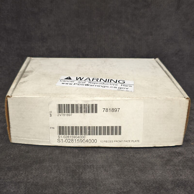 ~Discount HVAC~ YP-S102815904000 - Source 1 Front Face Plate White Rev A 10 pack