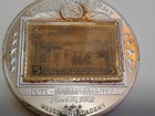 Commemorative Stamp *West Point Academy* Silver Layered Medal Crown size U.S* — photo 1