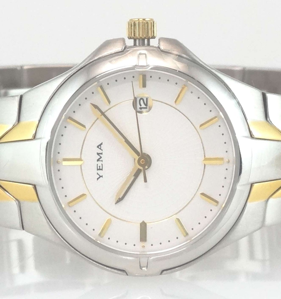 YEMA Paris by Seiko YM 996 Women's 2-tone Quartz Sport Watch 5ATM