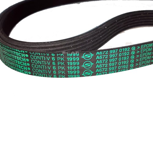 Genuine Poly Grooved Belt 6PK1999 6729970192 for Ssangyong Korando C Rexton NPS - Picture 3 of 3
