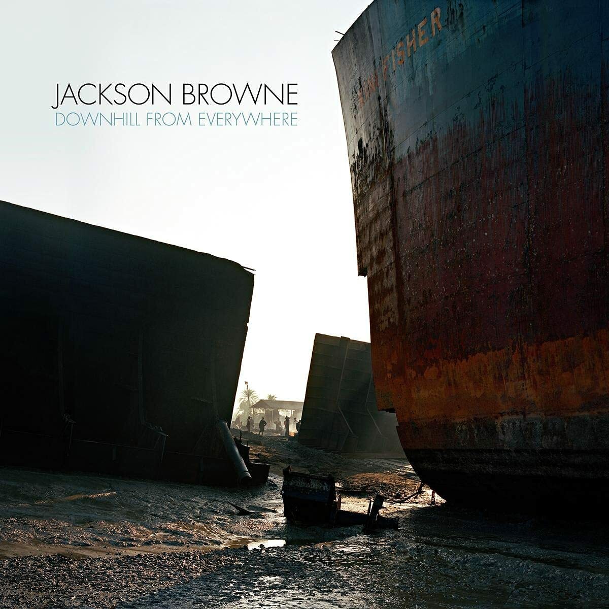Browne Jackson Downhill From Everywhere Double Vinyl LP New Sealed