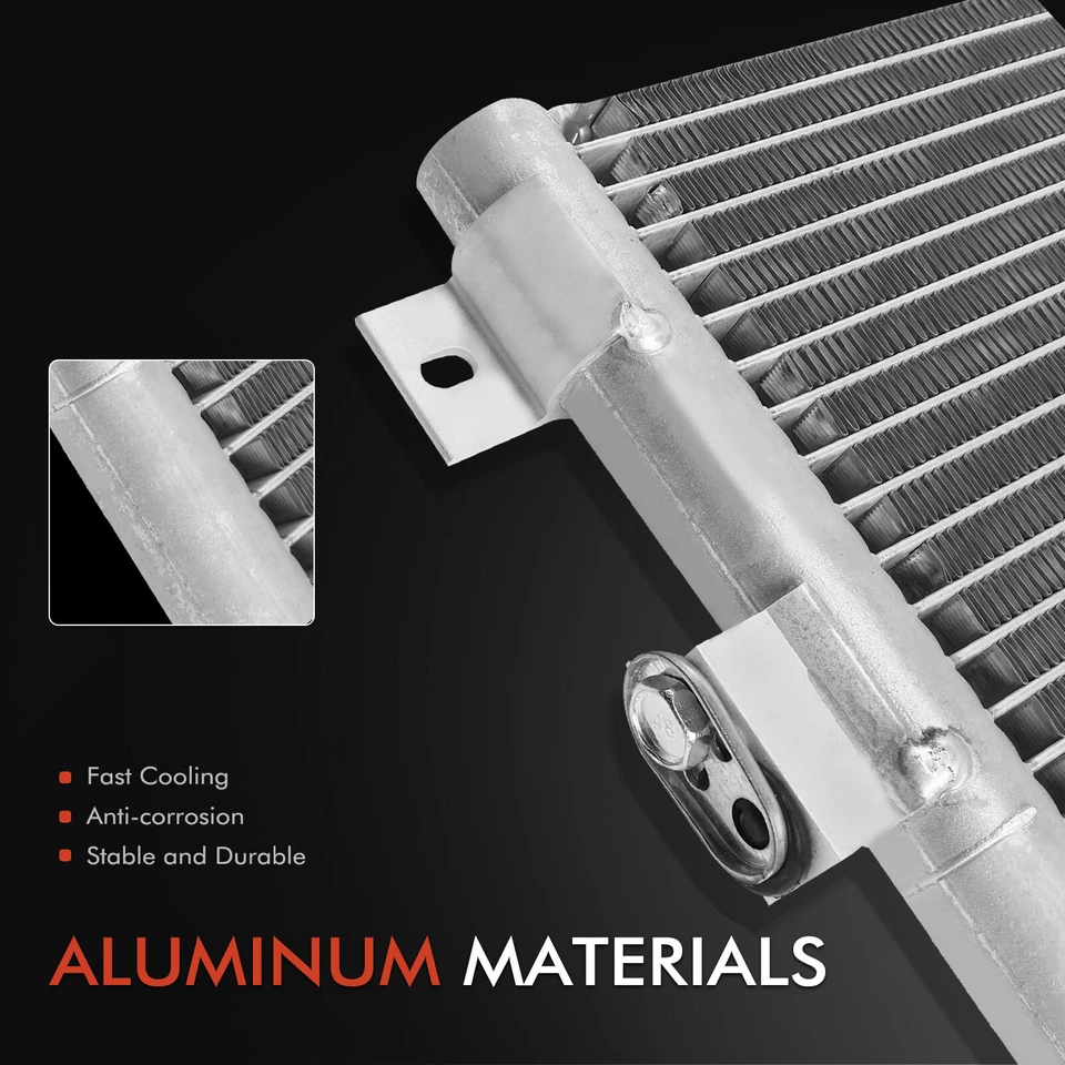 Condensador de aire acondicionado con soporte para Chrysler Concorde 1998-2004 300M LHS Dodge Intrepid Foto 2 de 4