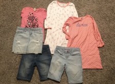 Clothes-Girls-Size 6-7-Carters-PJ  s Dress  Other Lot of 6 