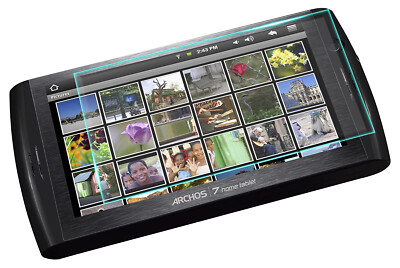 Crystal Clear Screen Protector Archos 7 Home Tablet for MP3