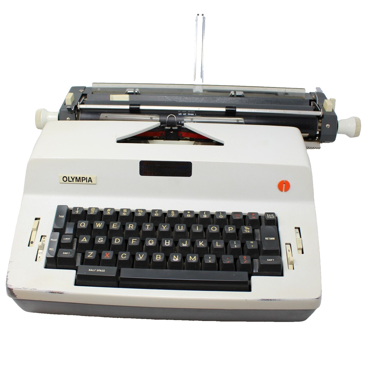 希少　Olympia portable traveller タイプライター が大特価！ OLYMPIA Traveller 中古タイプライター｜タイプ