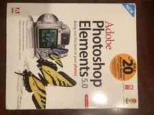 Adobe Photoshop Elements 5.0 - Win XP w/ Serial Number Software