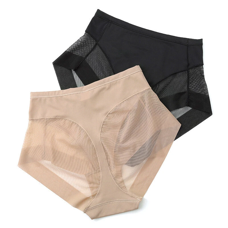 High Elastic Briefs Pants Women Breathable Body Shaping Female