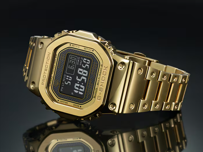 Buy Casio G-Shock GMW-B5000GD-9 49mm Gold Stainless Steel Men's