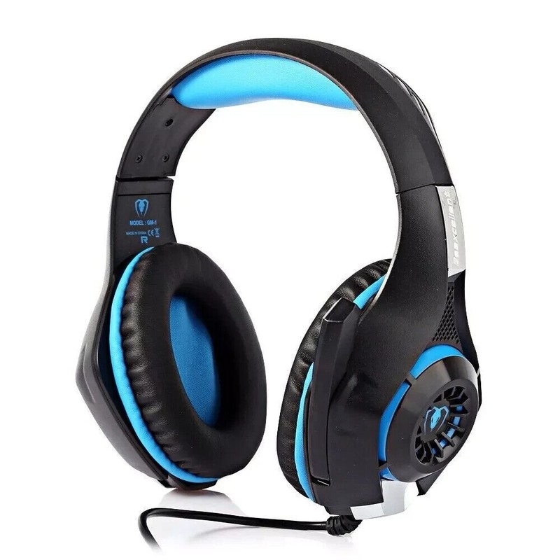 Gaming Headset with Noise Canceling Mic for PS4 Xbox One Switch PC