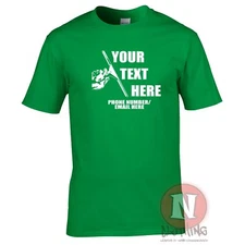 Window cleaner custom t-shirt personalise company work wear customize decor