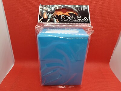 Ultra Pro Deck Box Sky Blue / Light Blue. New. B3G1 Free!