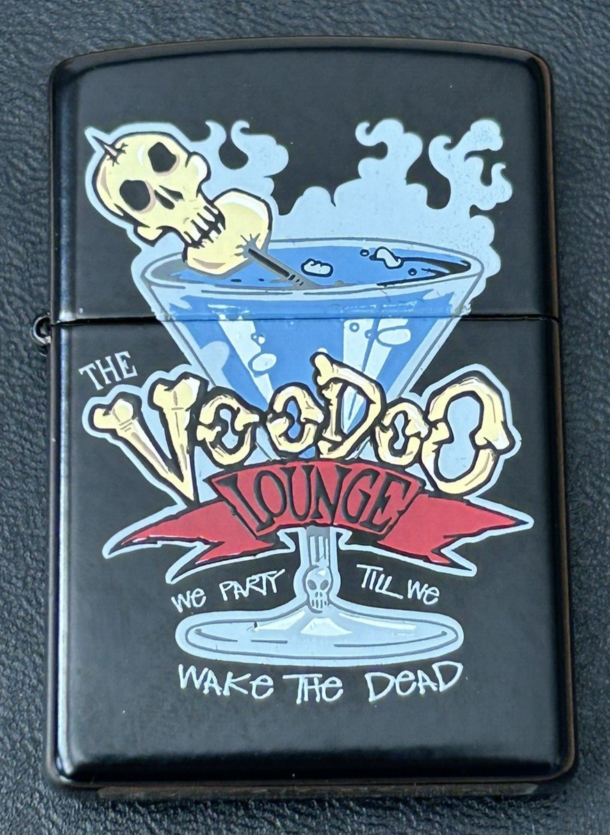 2006 Zippo, American Hardcore Voodoo Lounge Lighter in Box, 21208