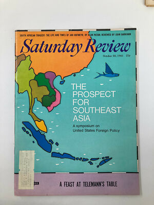 VTG Saturday Review Magazine October 30 1965 The Prospect For Southeast Asia