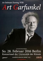 Art Garfunkel - The Concert , Berlin 2015 | Konzertplakat | Poster