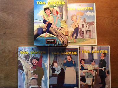 Tom Sawyer [ 4 DVD Box ]  Francaise Hiroshi Saito  / 1980   Manga