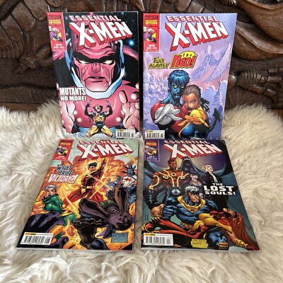 ESSENTIAL X-MEN Comics Vol 1 No s #94 #95 #96 #97 Jan Feb March 2003 MARVEL