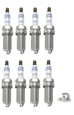 Candele Porsche x 8 Bosch Platinum adatte a Cayenne 955 92A Panamera 4.8 Turbo