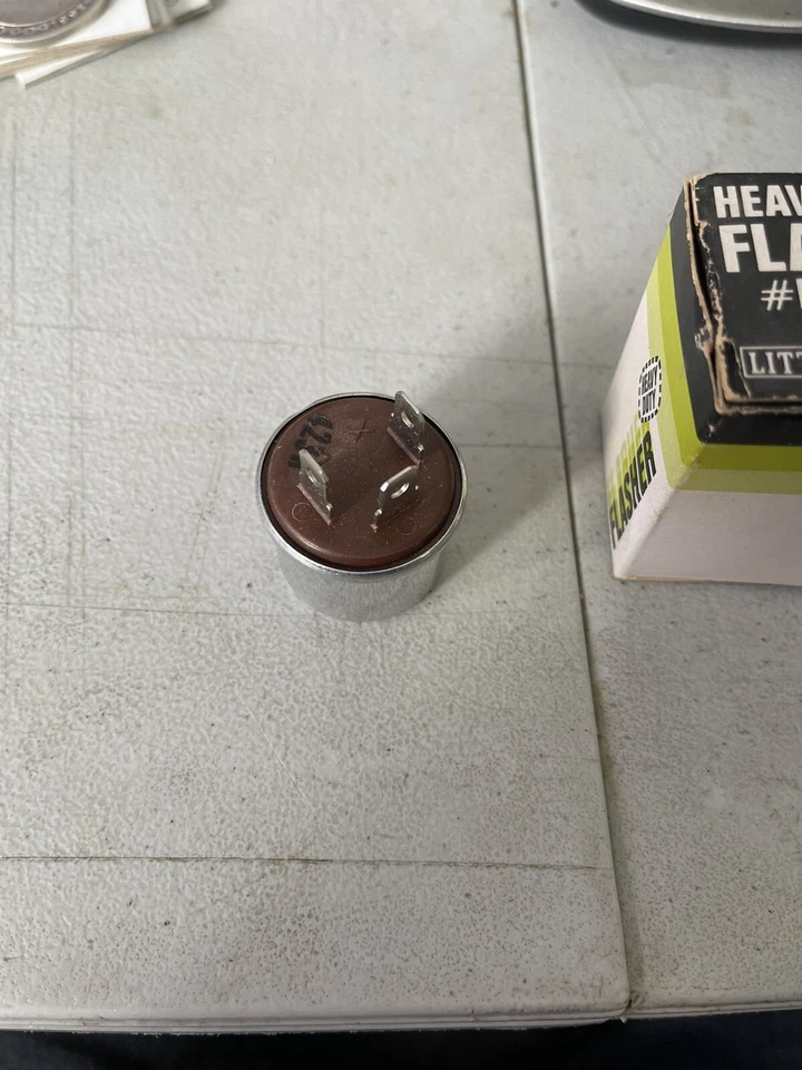 Littlel Heavy Duty Flasher #550 12V 3-Terminal-Prong Turn Signal Flasher (B) - Image 2 of 3