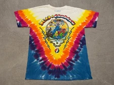 2023 Dead and Company The Final Tour Event Tie Dye Ice Cream Shirt Size M