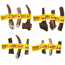 Antos Deer Antler Dog Chew Long Lasting Treat 100% Natural XS, S, M, L or XL