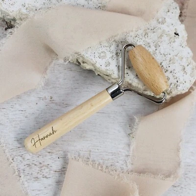 EBUYGB Personalisierter Gesichtsmassageroller Holz Gesicht Schönheit Hautpflege Massagegerät