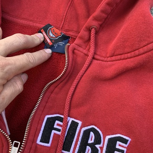 Vintage Y2K Spitfire Skater Hoodie - Picture 2 of 5
