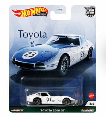 Toyota 2000 GT Car Culture 2021 Premium 1:64 Hot Wheels GRJ98 FPY86