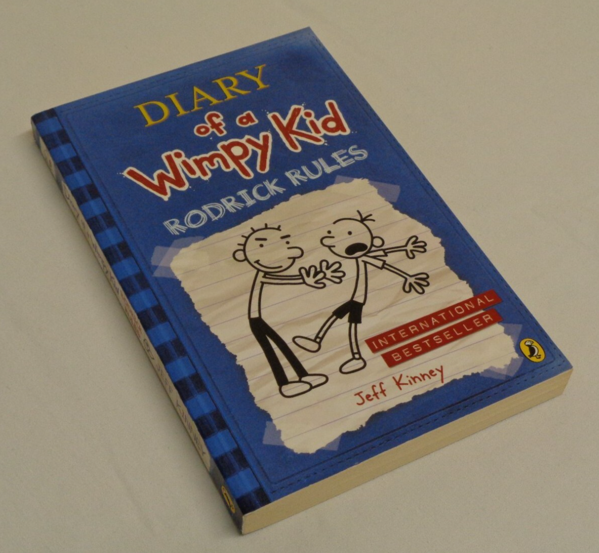 Jeff Kinney Diary Of A Wimpy Kid Rodrick Rules Paperback Book Puffin 2010