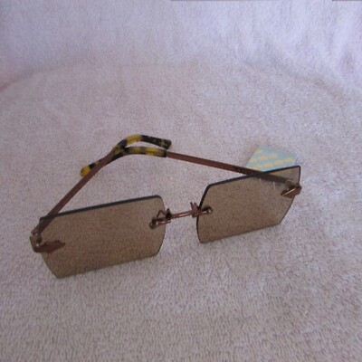 Karen Walker THE BIRD 1801763 Women's Light Brown Sunglasses