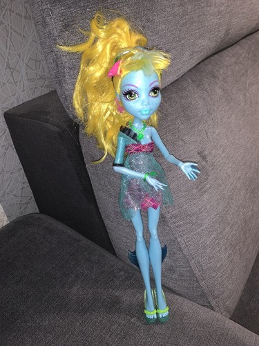Monster High 13 Wünsche Lagoona Blaue Puppe 2013 Gelbes Haar - Bild 3 von 6