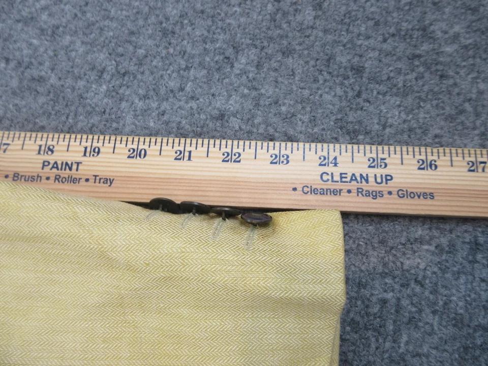 Hugo Boss Chaqueta Hombre 42 Amarillo Blazer Abrigo Lino Negocios Oficina Informal Foto 4 de 4