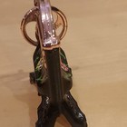 Dollhouse Miniature Mangle Clothes Wringer Made in England Hand Painted Whales — photo 3