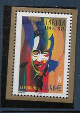 2002 GRANDS INTERPRETRES DU JAZZ  BORD DE FEUILLET  N° 3502  NEUF **