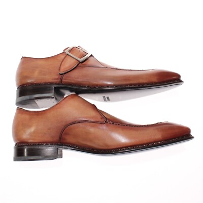 Certo NWD Da Vinci Corallo Monk Strap Dress Shoes Size 10.5 