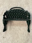 Lemax bench green furniture Vintage New  for miniature dollhouse  1/4" — photo 3