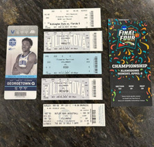 VILLANOVA BASKETBALL TICKET LOT 2018 FINAL FOUR JAY WRIGHT 500 WINS JOSH HART ++