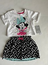 Disney Store Minnie Mouse Skirt Set Size 4