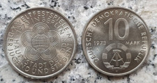 Deutschland/DDR 10 Mark 1973  - Weltfestspiele der Jugend - in Top Erhaltung !