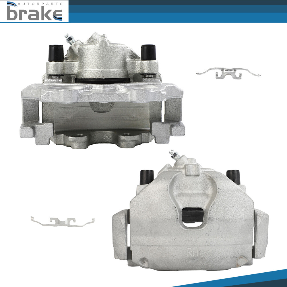 2Pcs Front Brake Calipers with Brackets for 2013-2019 Ford Escape AWD