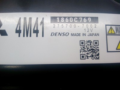 2017 Mitsubishi Shogun Mk4 3.2 Diesel Auto Engine ECU 1860C769 
