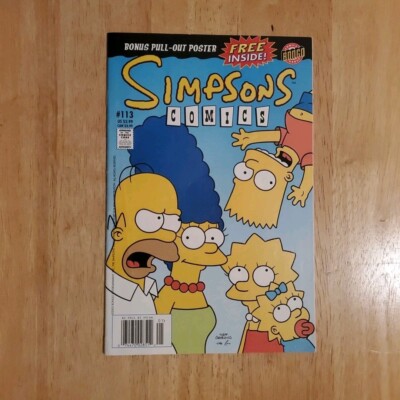 The Simpsons #113 Vintage Collector's Item Bongo Comics 2005