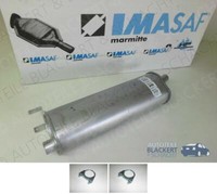 Imasaf Auspuff Mitteltopf für Mercedes G-Klasse 230 + 240 +250 G + GE + GD W460